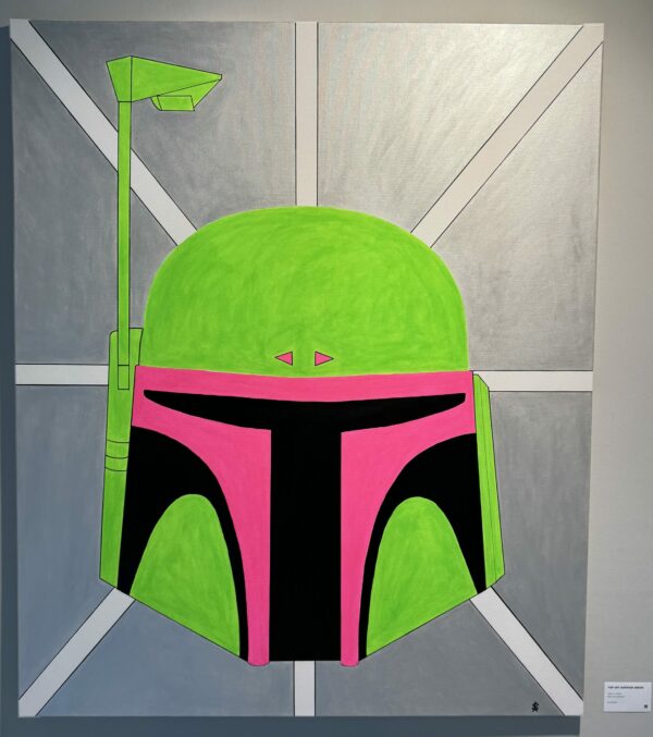 Pop Art Warrior Green