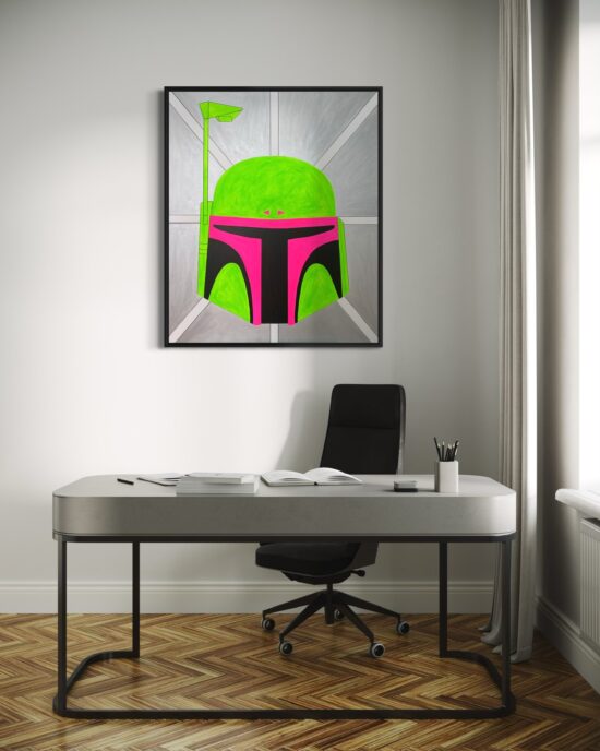 Pop Art Warrior Green